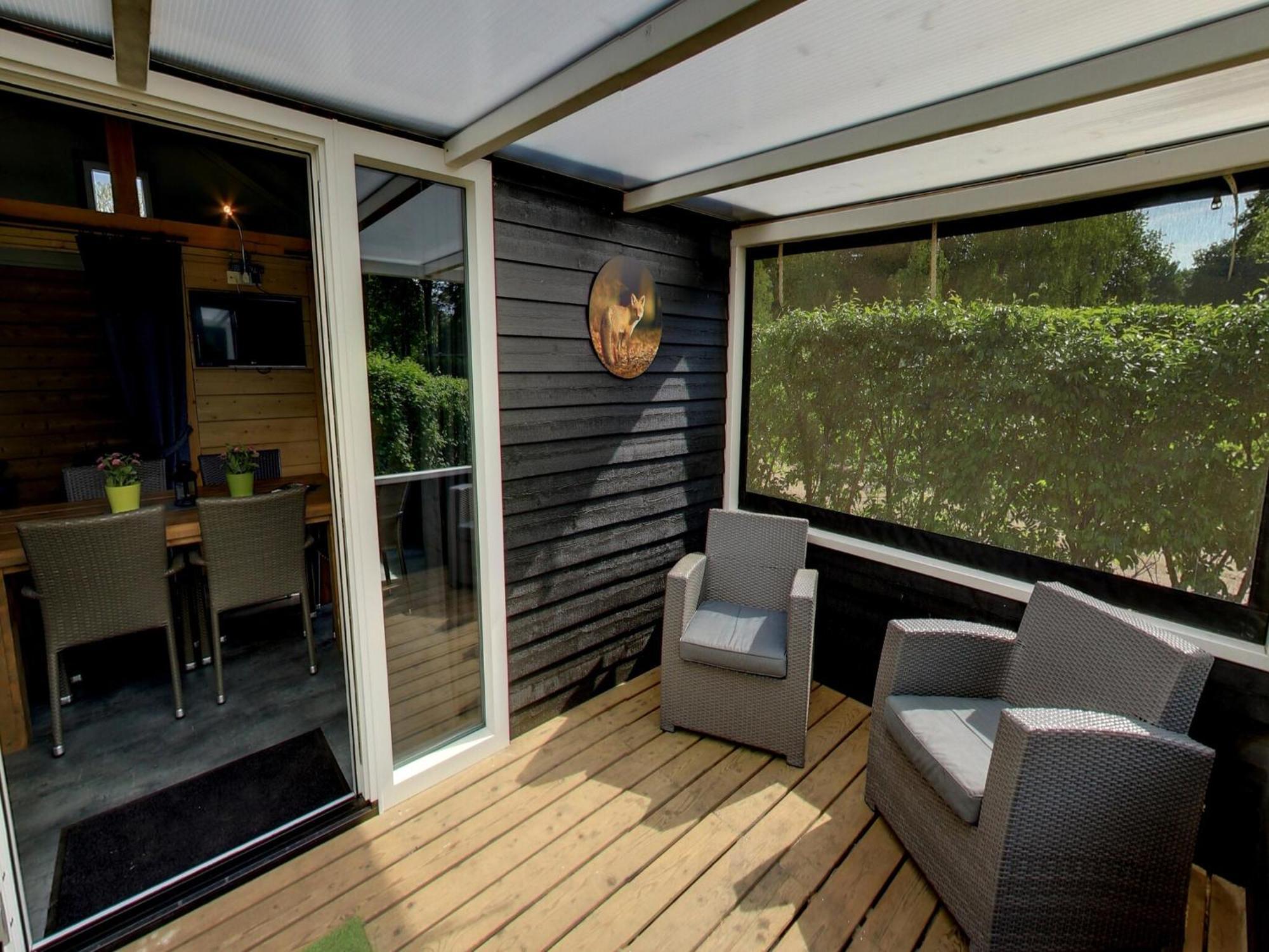 Chalet With Dishwasher, In Natural Environment IJhorst ภายนอก รูปภาพ